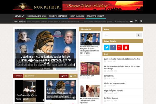 nurrehberi.com site used Multinews