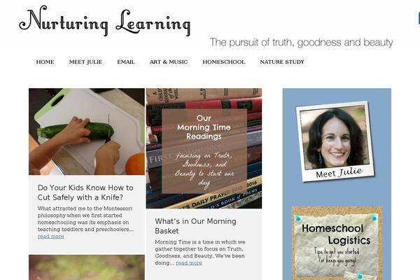 nurturinglearning.com site used Celebrate