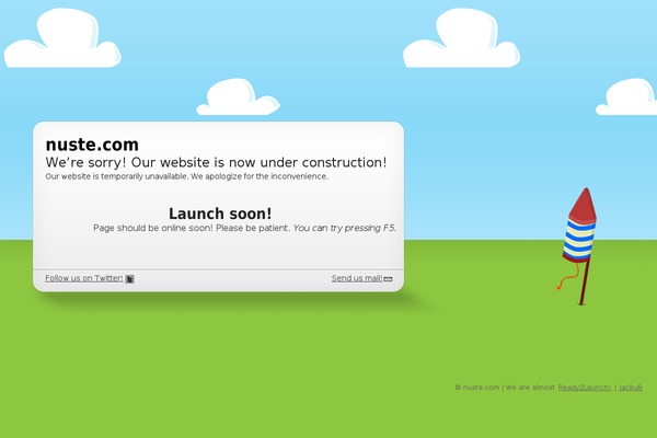 nuste.com site used Ready2Launch!