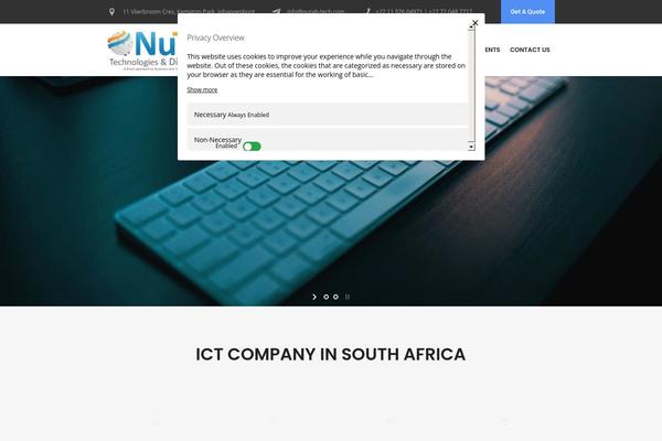 nutab-tech.com site used Seo-business