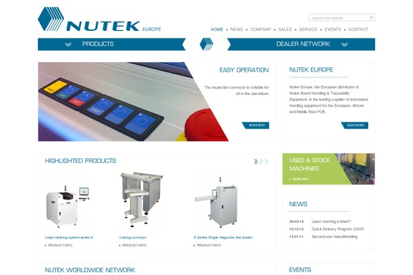 nutek-europe.com site used Nutek