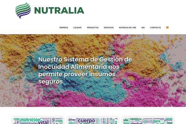 nutralia.net site used Nutralia-child