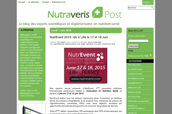 nutraverispost.com site used Nutraveris