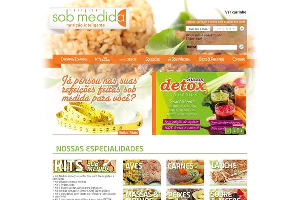 nutricaosobmedida.com.br site used Sobmedida