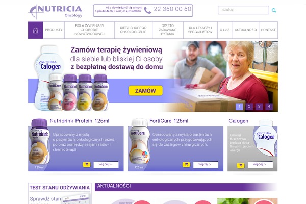 nutriciaoncology.pl site used Oncology