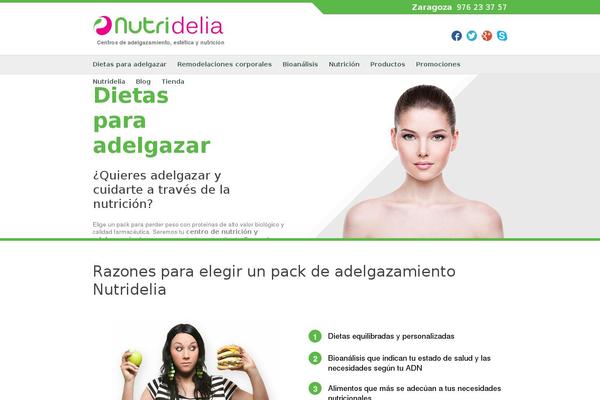 nutridelia.es site used Nutridelia
