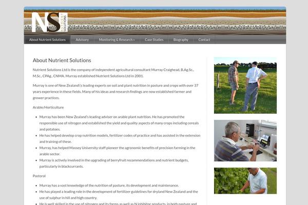 nutrientsolutions.co.nz site used Rethink