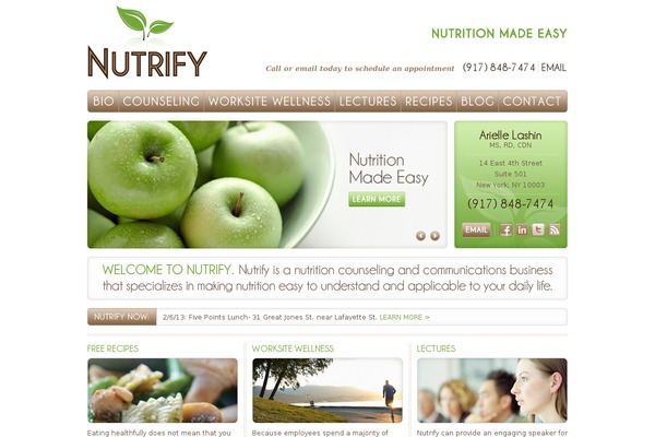 nutrifynow.com site used Nutrify