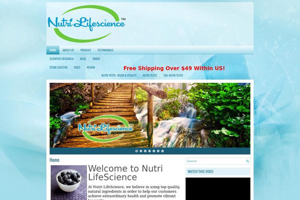 nutrilifescience.com site used Dotspot