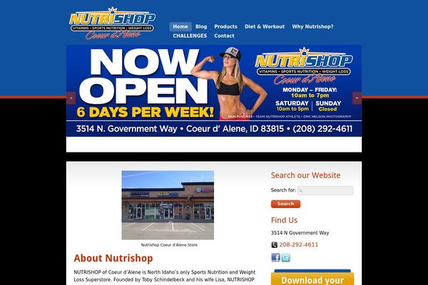 nutrishopcda.com site used Fitx-platinum