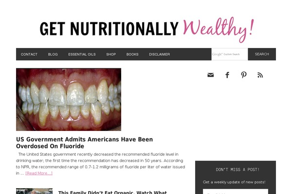 nutritionallywealthy.com site used Seasonedpro-v443