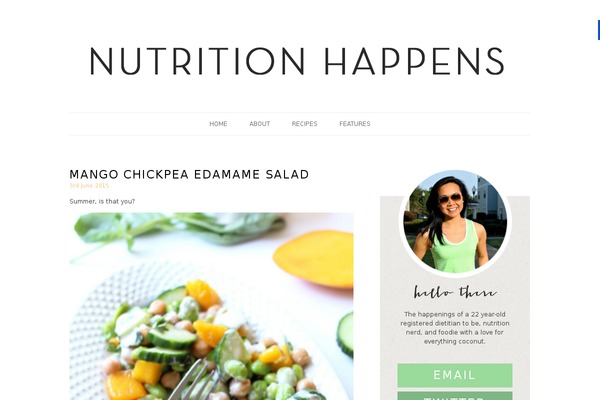 nutritionhappens.com site used Nutritionhappens