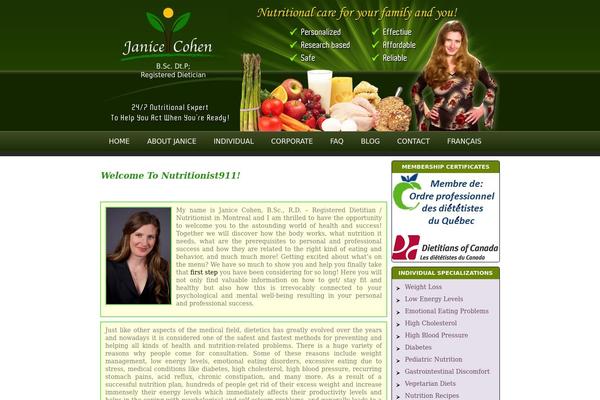 nutritionist911.com site used Velocityconsultancy