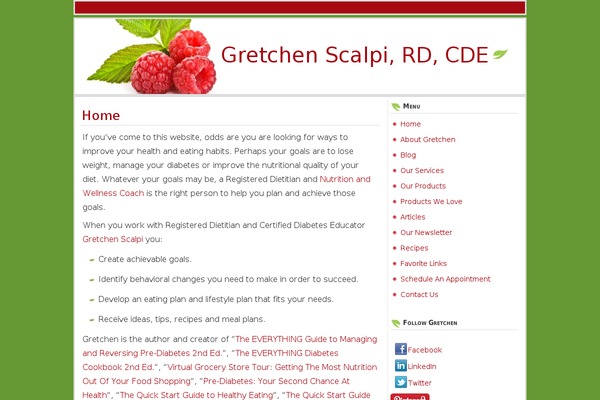nutritionxpert.com site used Raspberrycafe