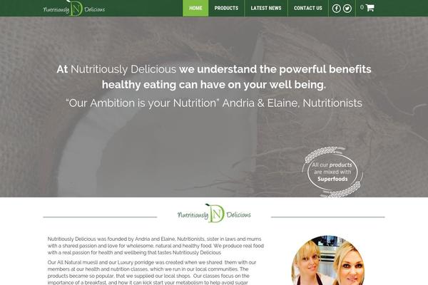 nutritiouslydelicious.ie site used Vb-theme