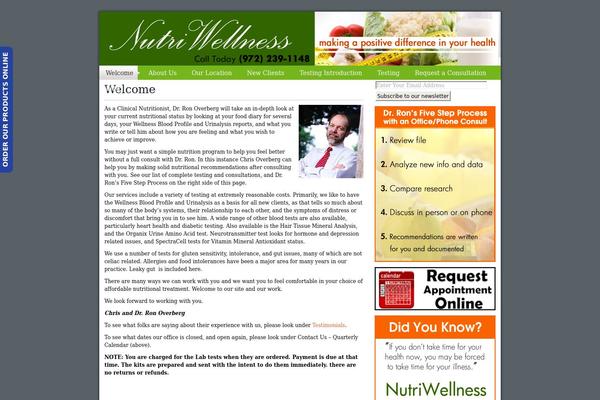 nutriwellness.com site used Podifive