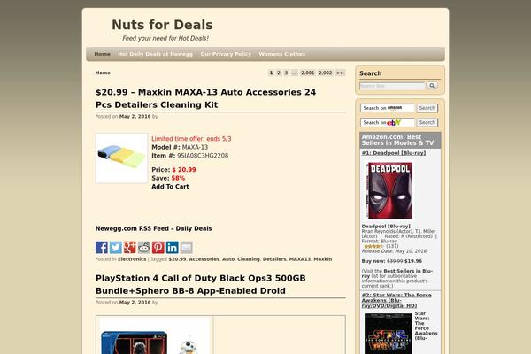Weaver II theme site design template sample