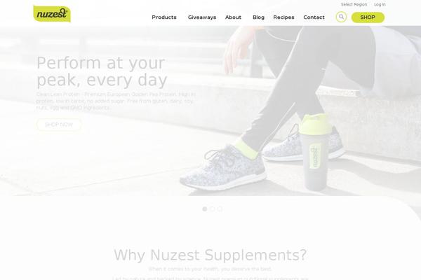 nuzest-usa.com site used Nuzest-child-us