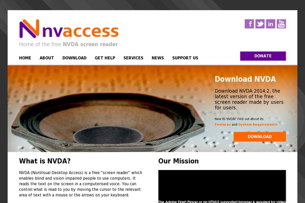 nvaccess.org site used Nvaccess2017