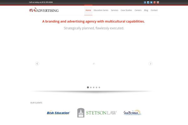 nvadvertising.com site used Nvads-theme