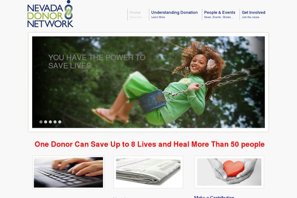 nvdonor.org site used Advanix