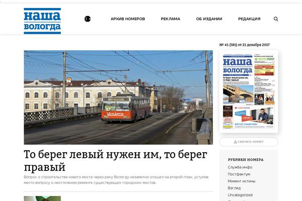 nvologda.ru site used Nvologda