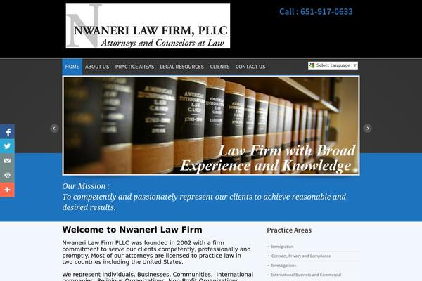 nwaneri.com site used Attorneys