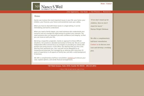 nweil-law.com site used Nancysweil