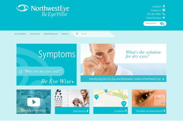 nweyeclinic.com site used Glacial