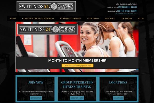 nwfitness247.com site used Nwfitness