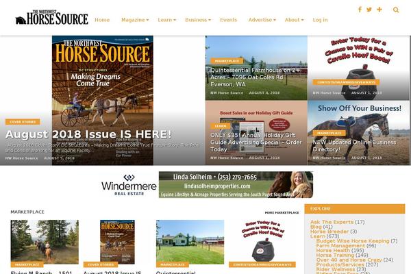 nwhorsesource.com site used Top News
