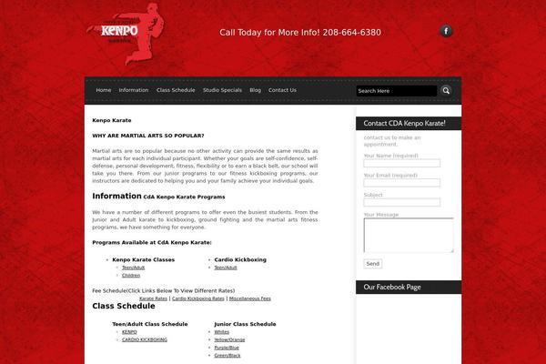 Busby theme site design template sample