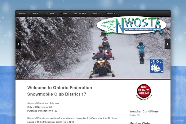 nwosta.ca site used Nwosta_theme