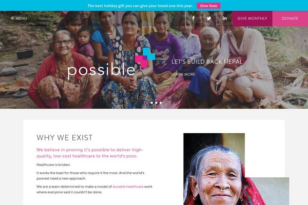 nyayahealth.org site used Possible-theme
