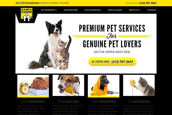 nycampcanine.com site used Campcanine