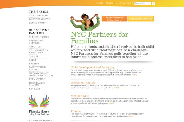 nycpartnersforfamilies.org site used Phoenixhouse