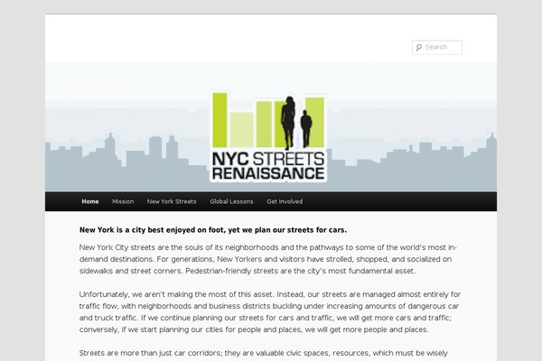 Twenty Eleven theme site design template sample