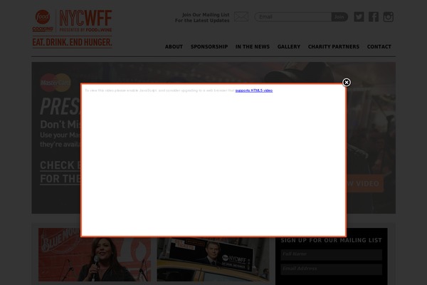 nycwff.org site used Nycwff2023