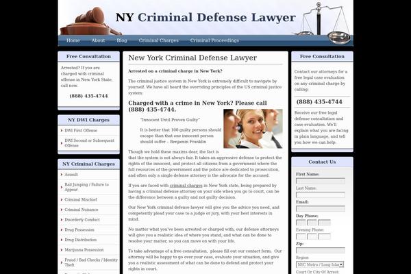 nydefenselawyer.org site used Defenselawyer