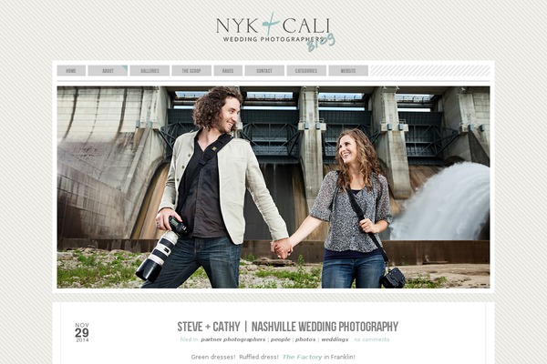 Prophoto4 theme site design template sample