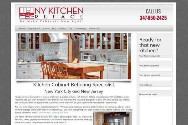 nykitchenreface.com site used Bootstrap-child