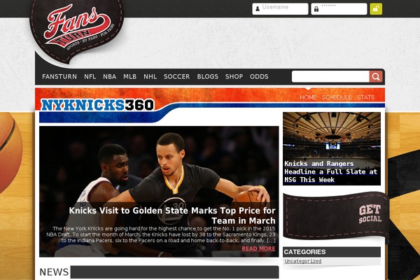 nyknicks360.com site used Nyknicks360