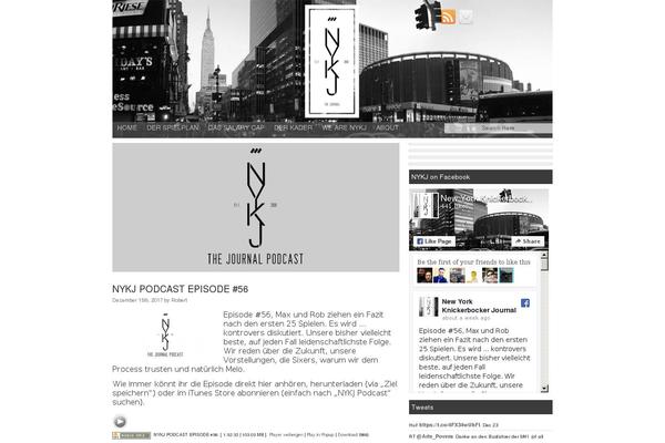 nyknicksjournal.com site used High-quality-magazine-pro