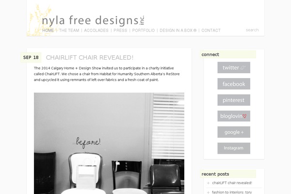 nylafreedesigns.com site used Nyla