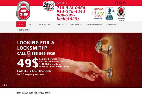 onestoplocksmith theme websites examples