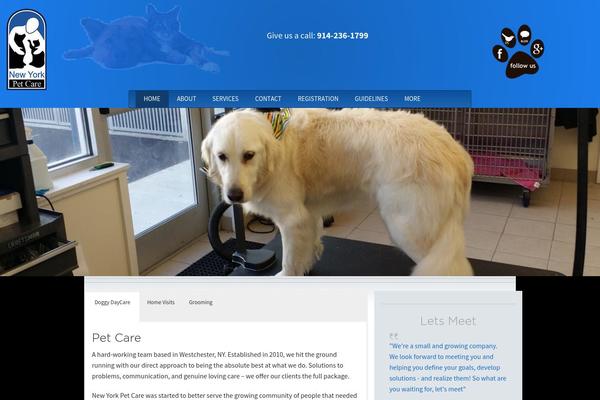 Twenty Thirteen theme site design template sample