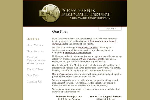 nyptrust.com site used Nyptrust