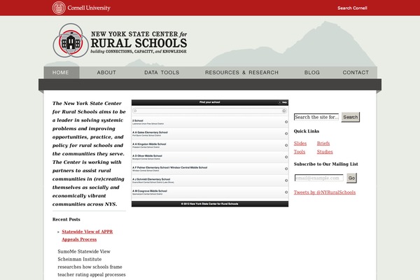 nyruralschools.org site used Rural