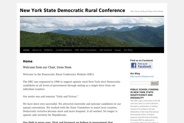 Twenty Ten theme site design template sample