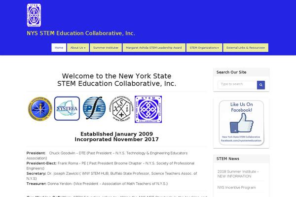 nysstemeducation.org site used Shopbiz Lite